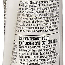 Dynatex 49272 Low Volatile RTV Silicone Gasket Maker, 0 to 650 Degree F, 8 oz Automatic Can, Red