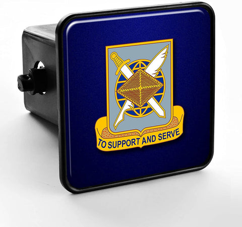 ExpressItBest Trailer Hitch Cover - US Army Finance Corps, Regimental Insignia