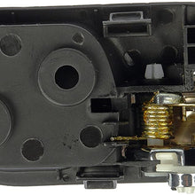 Dorman 79542 Front Driver Side Interior Door Handle for Select Honda Models, Black and Chrome