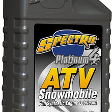 Spectro Oil L.SP4ATV04 Platinum 4 ATV/Snowmobile Full Synthetic 0w40