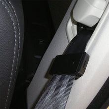 JDopption 2 Pcs Black Smart Seatbelt Adjuster Clip Buckle Shoulder Relax Neck Comfort Supports Seat Belt Clip Cover