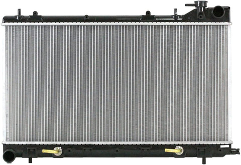 Radiator - Pacific Best Inc Fit/For 13026 06-08 Subaru Forester Automatic 2.5L With Turbo Plastic Tank Aluminum Core