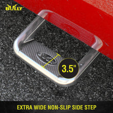 Bully AS-200 Universal Truck Polished Aluminum Side Hoop Step Set 2 Pieces Includes Mounting Brackets - Fits Various Trucks from Chevy (Chevrolet), Ford, Toyota, GMC, Dodge RAM and Jeep