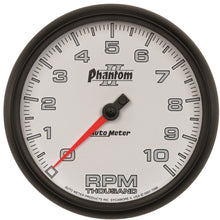 Auto Meter 7598 Phantom II 5" 10000 RPM In- Dash Tachometer Gauge