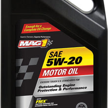 Mag 1 62941 SAE 5W-20 Motor Oil - 5 Quart Jug