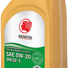 Idemitsu 30010092-75000C020 Full Synthetic 0W-20 Engine Oil (SN/GF-5-1 Quart), 32. Fluid_Ounces
