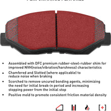 Front Dynamic Friction Company 3000 Semi-Met Brake Pads 1311-1164-00
