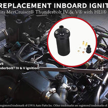 Replacement Inboard Ignition Coil - Fits MerCruiser Thunderbolt IV and V Ignition Systems with HEI - Replaces Sierra 18-5438, Mercury 392-805570A2, 392-7803A4, 392-805570A1, GLM 72115, PerTronix 40511