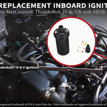 Replacement Inboard Ignition Coil - Compatible with MerCruiser Thunderbolt IV and V Ignition Systems with HEI - Replaces 18-5438, 392-805570A2, 392-7803A4, 392-805570A1, 72115, 40511
