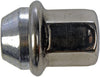 Dorman 611-263 Wheel Nut M12-1.50 Flattop Nut - 19mm Hex, 35.9mm Length for Select Models - Zinc (OE FIX), 10 Pack