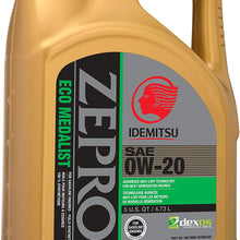 ZEPRO 30010096-95300C020 Eco Medalist 0W-20 Engine Oil (5 Quart), 160. Fluid_Ounces