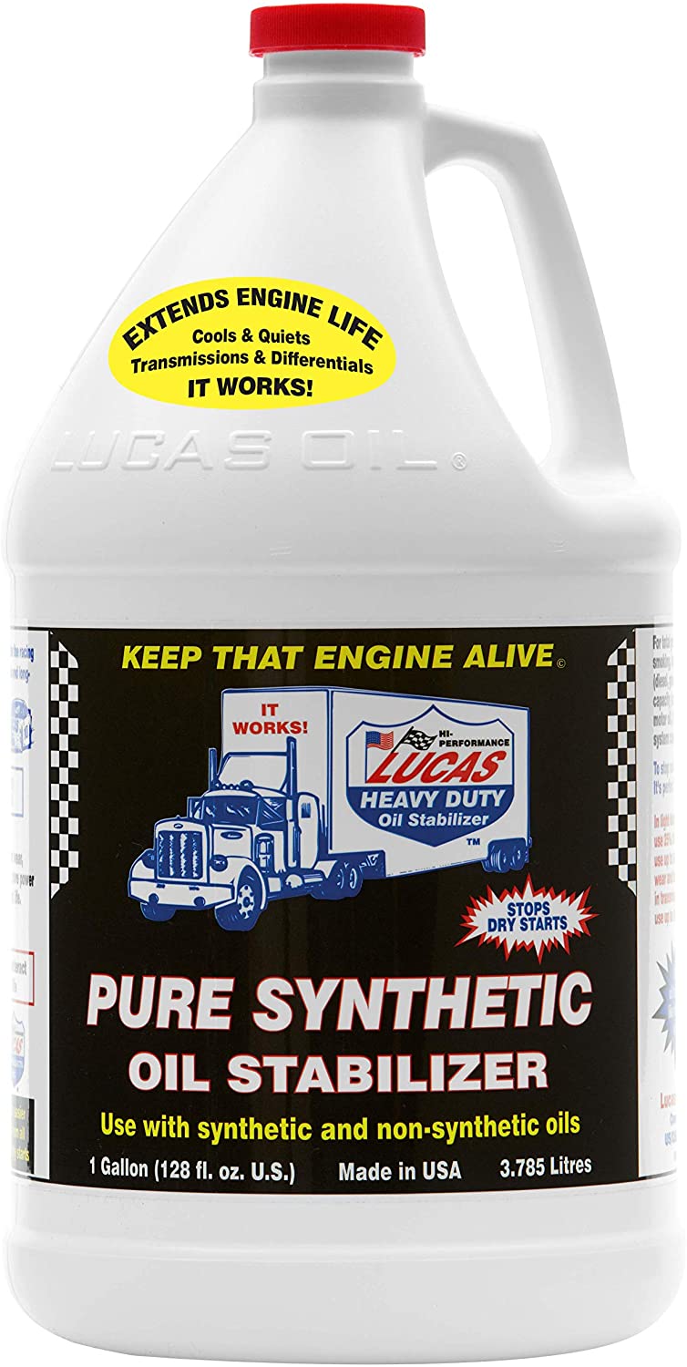 Lucas Oil LUC10131 Pure Synthetic Oil Stabilizer - 1 Gallon