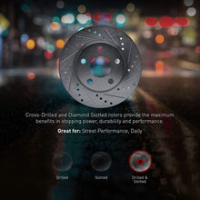 Complete Kit Black Drill/Slot Brake Rotors Kit & Ceramic Brake Pads CBC.44172.02