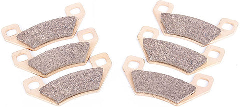 Race Driven Sintered Metal Severe Duty Front and Rear Brake Pads for Arctic Cat