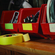 3M Automotive Refinish Masking Tape, 06652, 18 mm x 55 m,Yellow