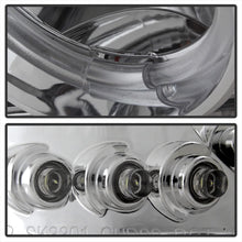 Spyder Auto 5009364 LED Halo Projector Headlights Chrome/Clear