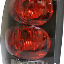 Chevy Trailblazer 02-09 Left Lh Rear Brake Taillight Taillamp Lens & Housing