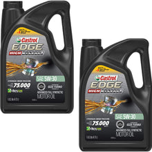 La Rosticceria Edge High Mileage 5W-30 Advanced Full Synthetic Motor Oil, 5 Quart (Pack of 2)