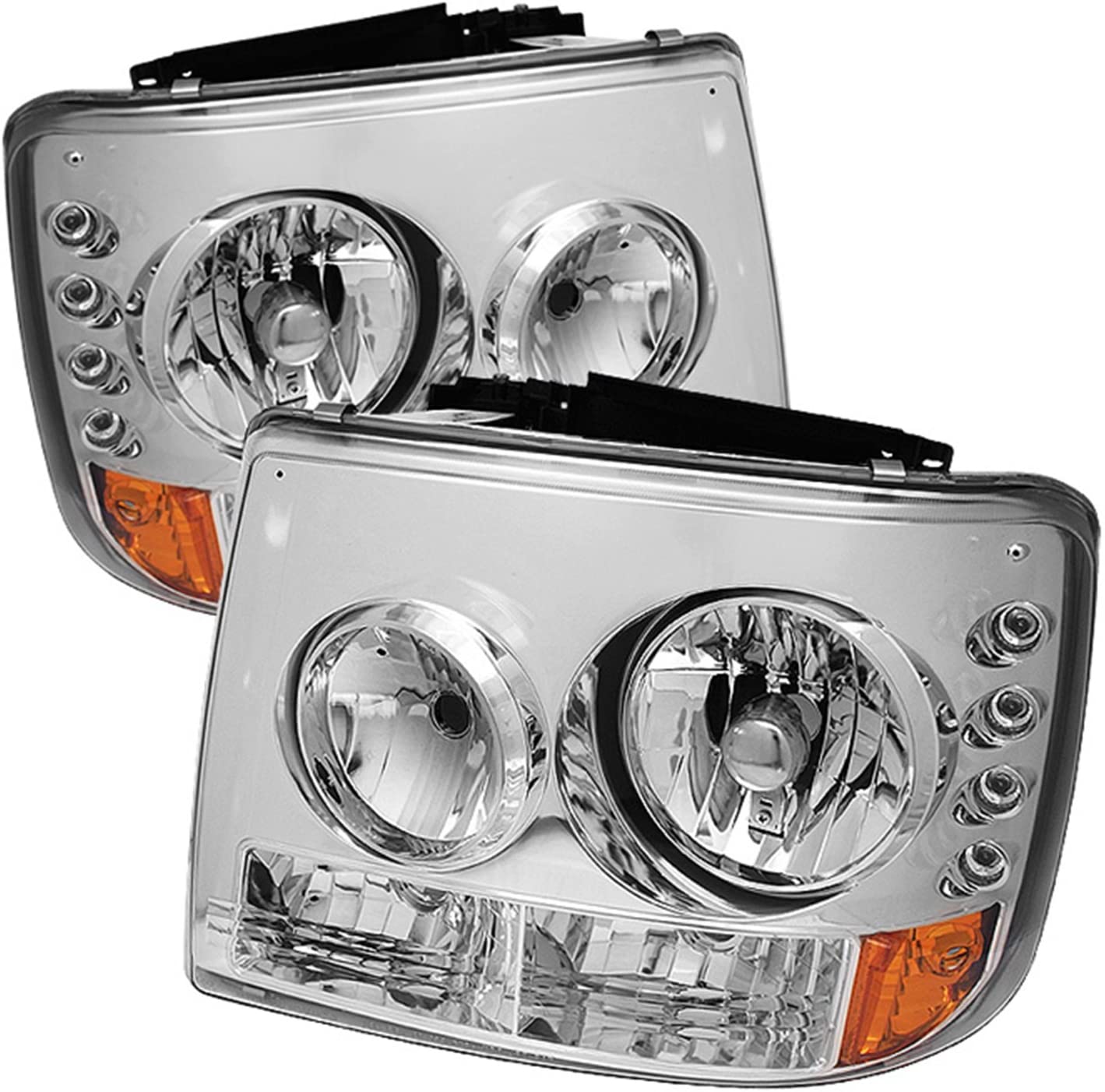 Spyder Auto HD-YD-CS99-1PC-AM-SM Smoke Crystal Headlight