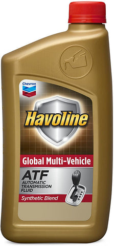 Havoline Global Multi-Vehicle ATF, 1 quart, 1 Pack
