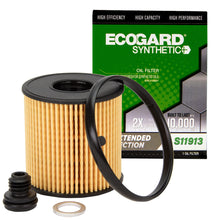 ECOGARD S11913 Premium Cartridge Engine Oil Filter for Synthetic Oil Fits Hyundai Elantra 2.0L 2021-2022, Sonata 2.0L HYBRID 2020-2022