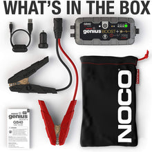 NOCO Boost Plus GB40 1000 Amp 12V UltraSafe Lithium Jump Starter for up to 6L Gasoline and 3L Diesel Engines