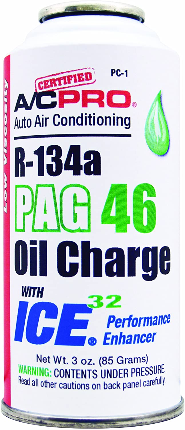 Interdynamics A/C Pro R134-a PAG 46 Oil Charge with ICE 32, 3 oz. (PC-1)