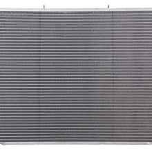 Lynol Cooling System Complete Aluminum Radiator Direct Replacement Compatible With 1994-2002 Dodge Ram 2500 3500 Pickup Truck Gas Engine V10 8.0L