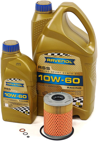 Blau J1A6115-B Motor Oil Change Kit - Compatible with 2001-02 BMW Z3 M w/ 6 Cylinder 3.2L Engine