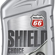 Phillips 66 1074709-12 PK Blend Motor (Shield Choice Synthetic Oil 5W20-1 Quart), 32. Fluid_Ounces, 12 Pack
