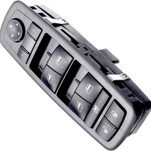 APDTY 133907 Master Power Window Switch Fits 2009-2012 Dodge RAM 1500 2500 3500 Crew Cab Pickup With"A" On Both Front Window Buttons (Without Power-Fold Mirrors; Replaces 4602863AD, 4602863AB)