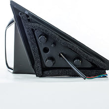 Driver Side Mirror for Nissan Altima Sedan (2013 2014 2015 2016 2017) Left Outside Rear View Unpainted Power Operated Non-Heated Non-Folding Replacement Door Mirror - NI1320223