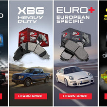 Rear PBR-AXXIS Deluxe Advanced Brake Pads -Ceramic Brake Compound 3551-1841-00