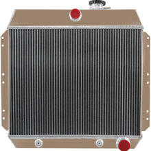 CoolingSky 4 Row Engine Aluminum Radiator for 1949-1954 Chevy Bel Air, Sedan Delivery, Styleline Deluxe 3.5 3.8 3.9