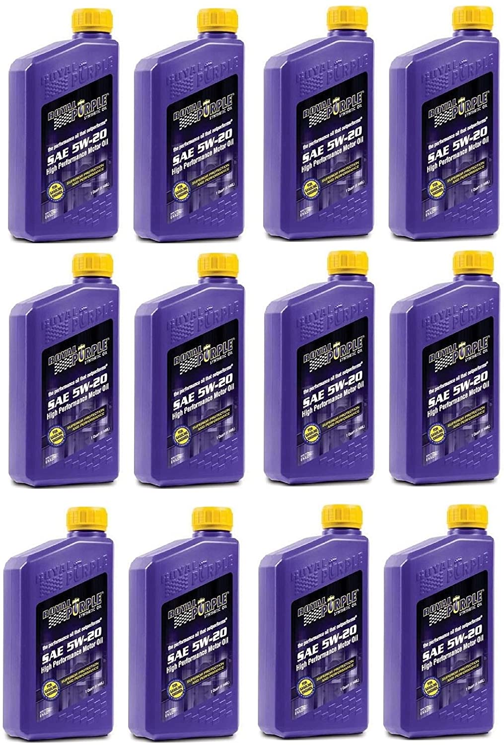 Royal Purple Motor Oil, 5W20, quart, CASE OF 12 (01520-C)