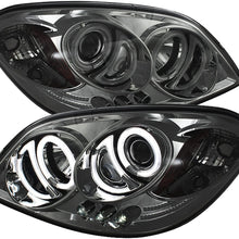 Spyder Auto PRO-YD-CCOB05-CCFL-BK Chevy Cobalt/Pontiac G5/Pontiac Pursuit Black CCFL LED Projector Headlight with Replaceable LEDs
