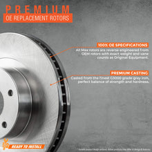 Max Brakes Rear Premium Brake Kit [ OE Series Rotors + Ceramic Pads ] KT018742 Fits: Nissan 2002-2015 Altima 2004-2008 Maxima 2007-2015 Sentra 2011-2017 Juke