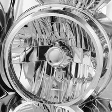 For GMC Yukon XL Hybrid OE Replacement Chrome Bezel Headlights Driver/Passenger Head Lamps Pair