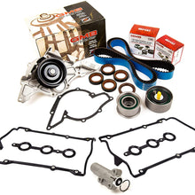 Evergreen TBK297HPHVC2 Timing Belt Kit Water Pump Tensioner Fit Valve Cover Audi Allroad S4 Quattro 2.7
