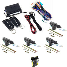 Scytek A15+ Keyless Entry Car Alarm Security System Shock Sensor + 4 Door Locks