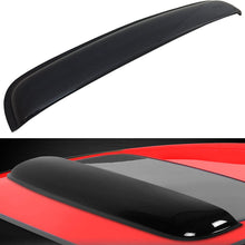 Mega Racer 35 in / 880 mm JDM Style Sun/Moon Roof Sunroof Moonroof Shade Guard Dark Smoke Tint Rain Vent Wind Deflector Auto Visor