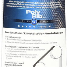 Dayco 5060450 Serpentine Belt