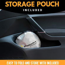 Windshield Sun Shade with Bonus 2 Pack Cling Sunshades. 210T Reflective Fabric Blocks Sun and Keeps Your Vehicle Cool. Foldable Sun Shield for Car Windshield. Windshield Sunshade (Universal Fit)