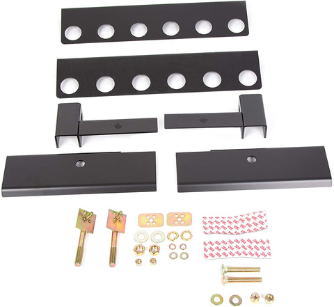 ECOTRIC Safety Rack Mounting Kit Compatible with 2007-2016 Silverado Sierra Headache Rack