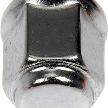 Dorman 611-074 Wheel Lug Nut for Select Models, Chrome, Pack of 10 (OE FIX)