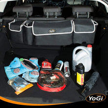 Trunk and Backseat car Organizer, Trunk Storage Organizer Will Provides You The Most Storage Space Possible, Use It As A Back Seat Storage Car Cargo Organizer and Free Your Trunk Floor