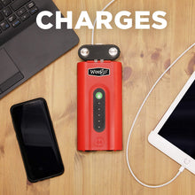 Weego 44.1 Jump Starting Power Pack (New 2019 Model) 2100 Peak 440 Cranking Amps High Performance Lithium Ion Jump Starter Quick Charges Phones 500 Lumen LED Flashlight IP 65 Water Resistent