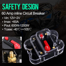 8 Gang Switch Panel, DJI 4X4 On-Off LED Car Switch Panel Circuit Control Relay System Box Universal Slim Touch Panel with Harness and Label Stickers for Truck Boat Jeep ATV UTV Caravan Marine