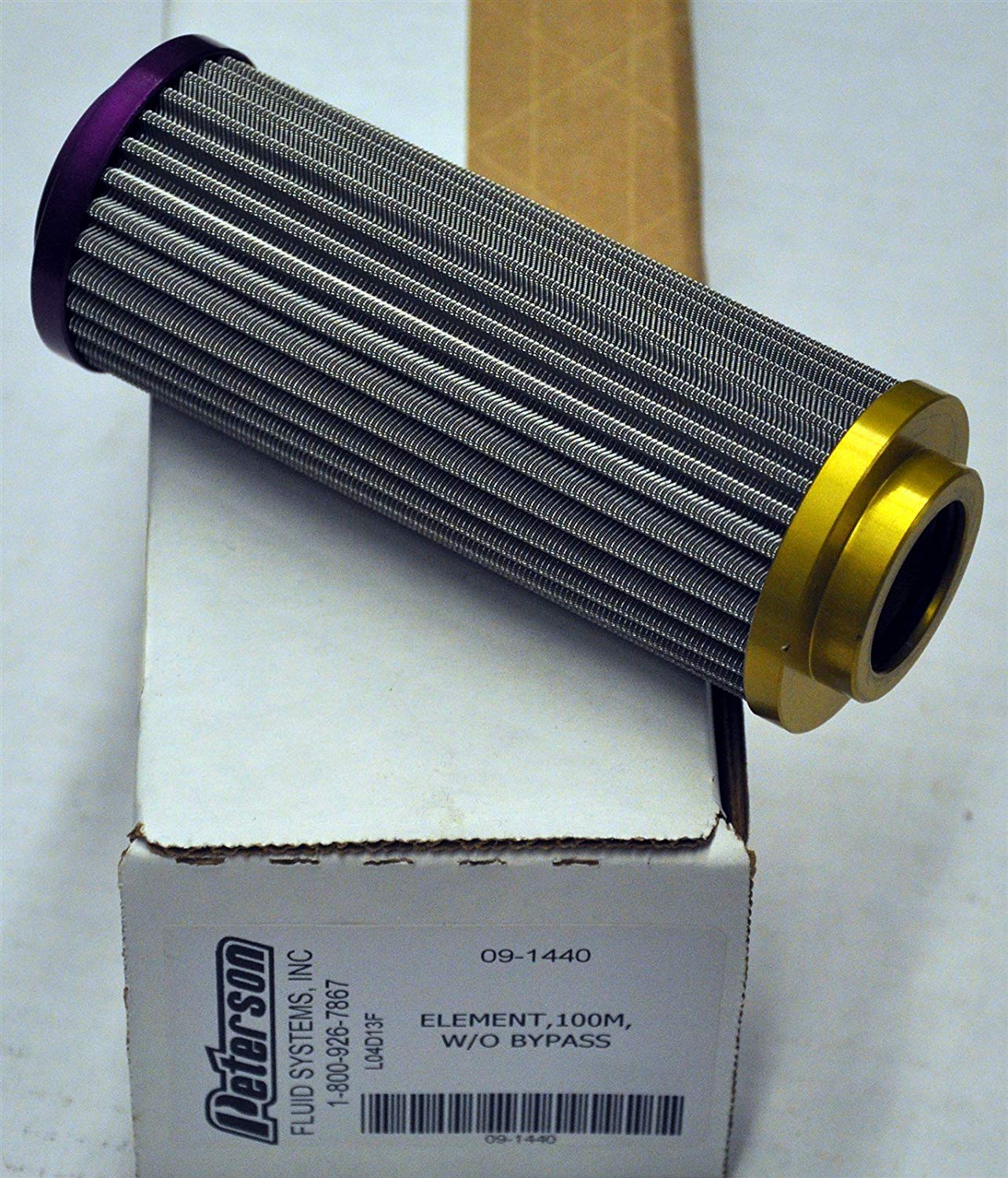 Peterson Fluid Systems 09-1440 100 Micron Replacement Oil Filter Element