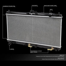 DNA Motoring OEM-RA-2268 Aluminum Core Radiator (99-05 Mazda Miata 1.8L AT), 1 Pack